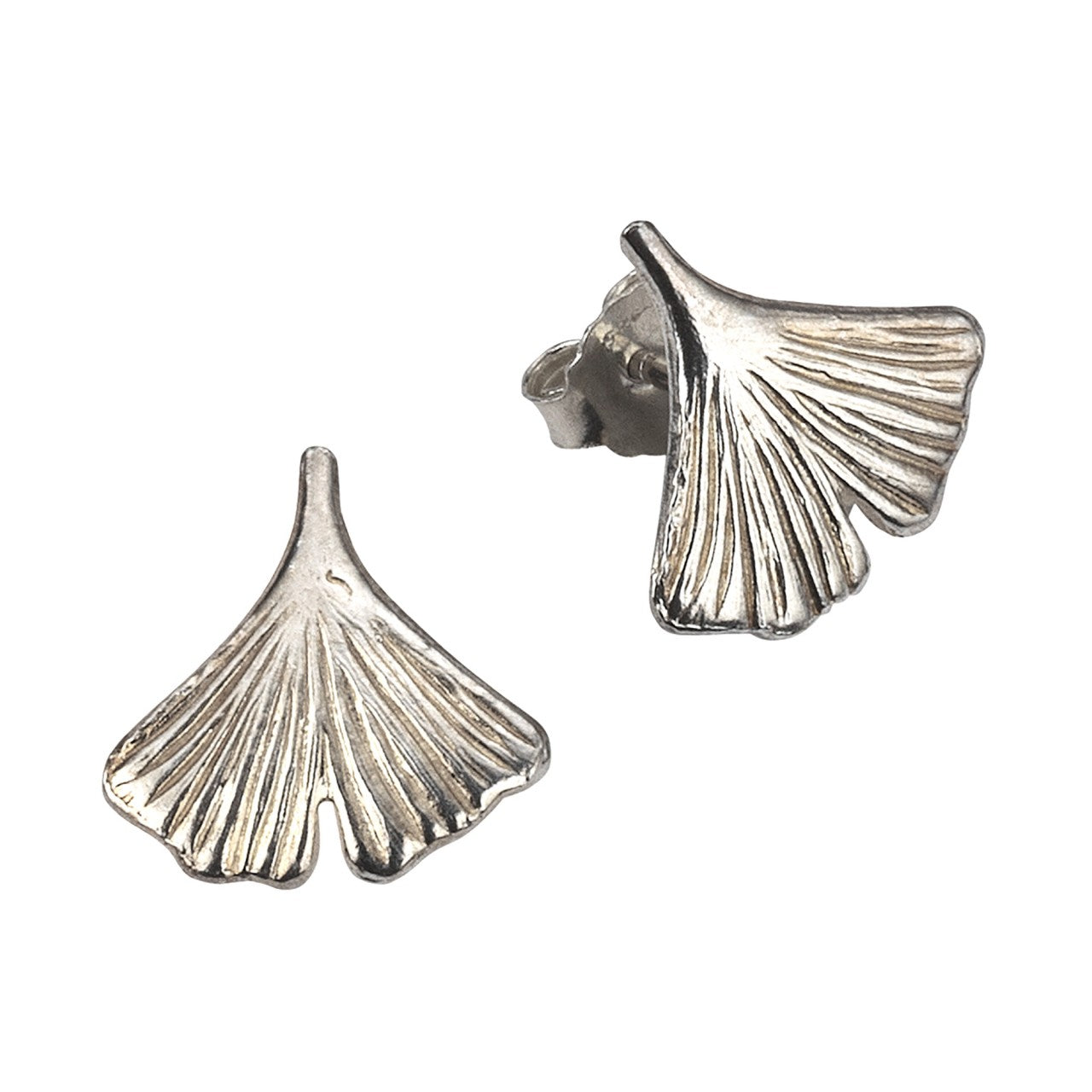 Schmuck Ohrstecker Damen 925er Sterling Silber Motiv Ginko 1,2cm, 1 Paar günstig kaufen