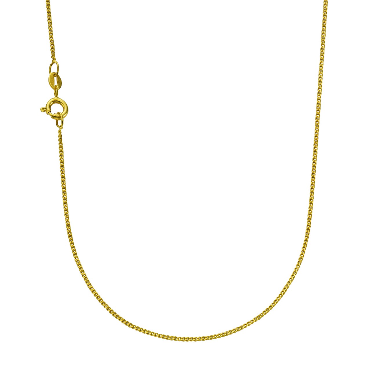 Schmuck Collier Damen 925 Silber vergoldet 45cm lang günstig kaufen