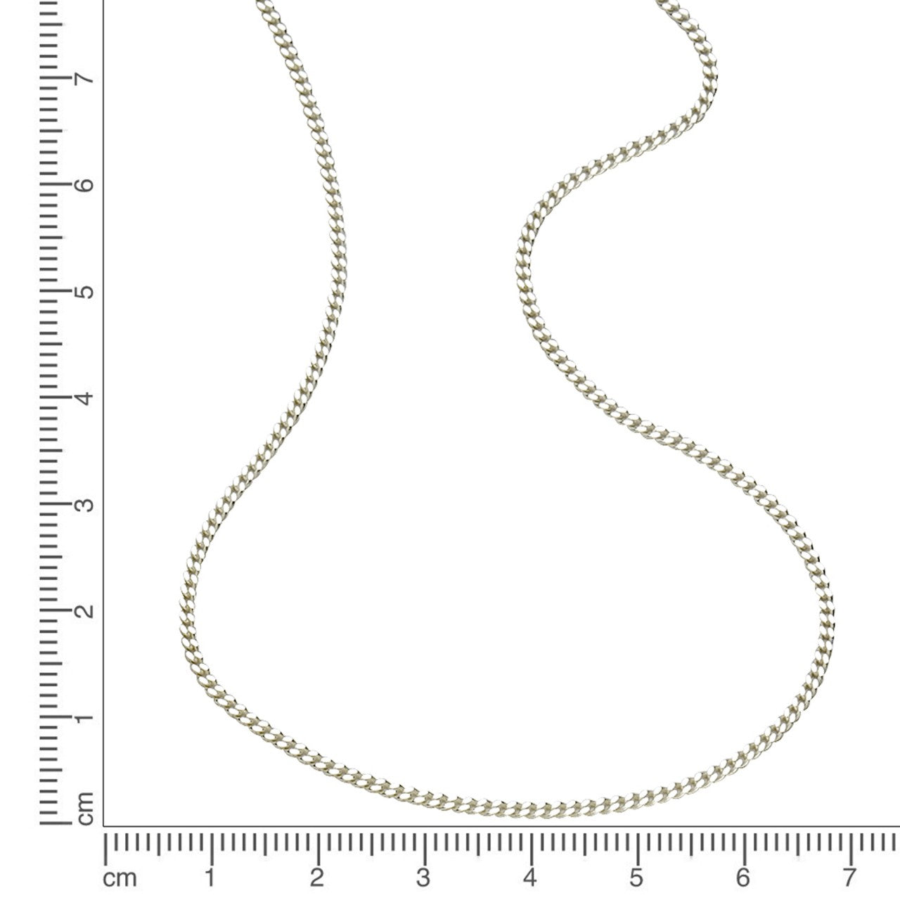 Schmuck Collier Damen 925 Silber rhodiniert 45cm lang günstig kaufen