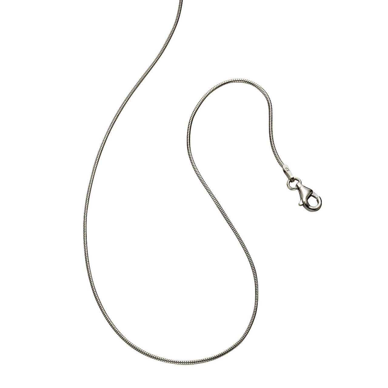 Schmuck Collier Damen 925er Sterling Silber Schlangenkette 42+5cm günstig kaufen