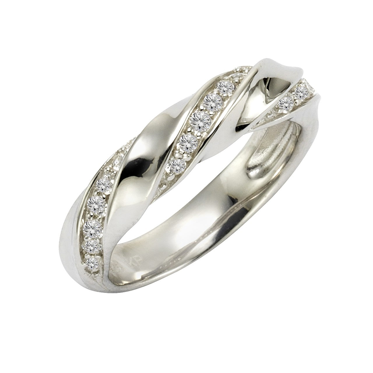 Schmuck Ring Damen Silber 925 Zirkonia weiß günstig kaufen