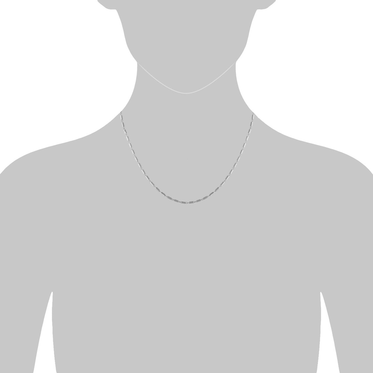 Schmuck Collier Damen 925er Sterling Silber rhodiniert 45+5cm günstig kaufen