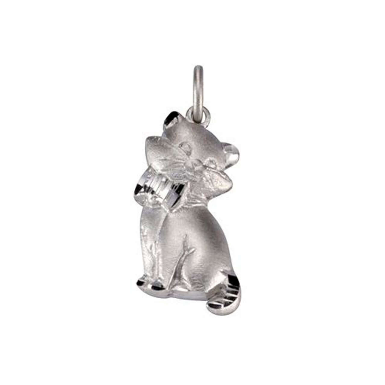 Schmuck Halsketten-Anhänger Kinder 925 Sterling Silber Motiv Katze 2,5cm günstig kaufen