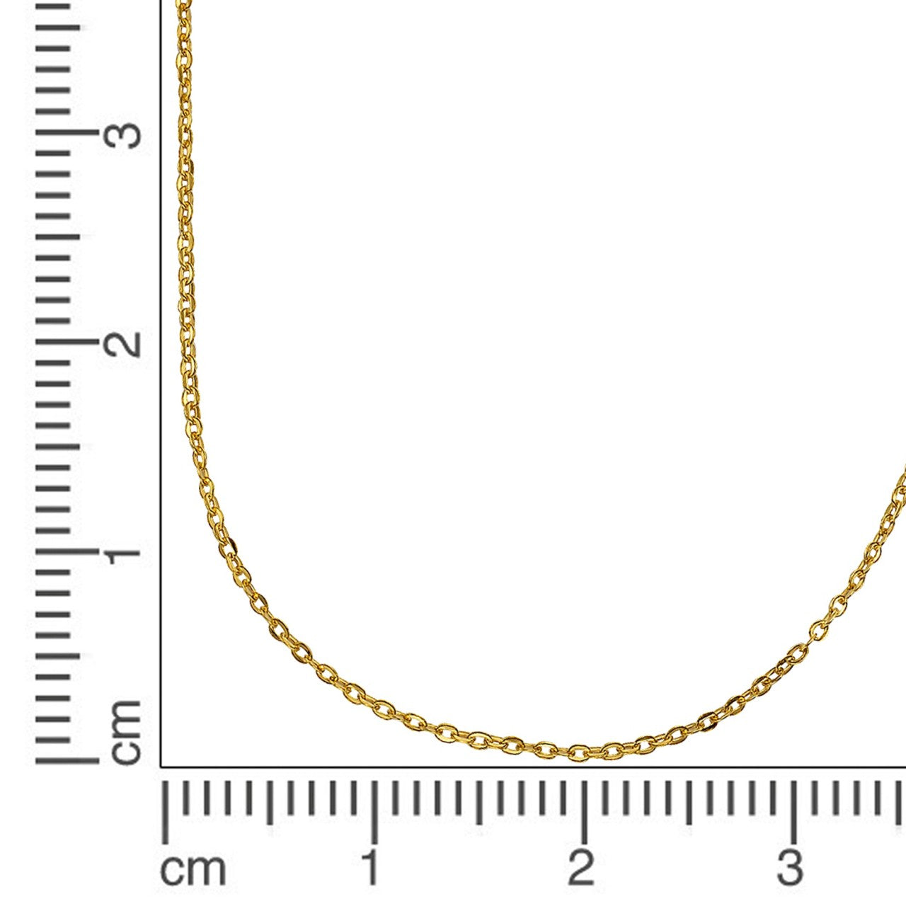 Schmuck Halskette Gold Damen 585er Gold Ankerkette 42cm günstig kaufen