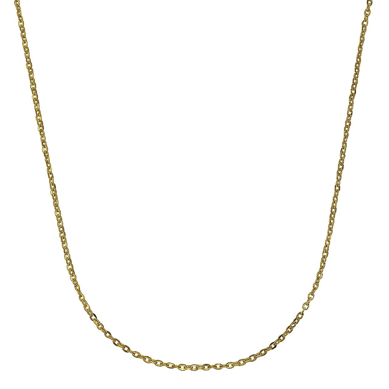 Schmuck Halskette Damen Gold 585er Gold Ankerkette 45cm günstig kaufen