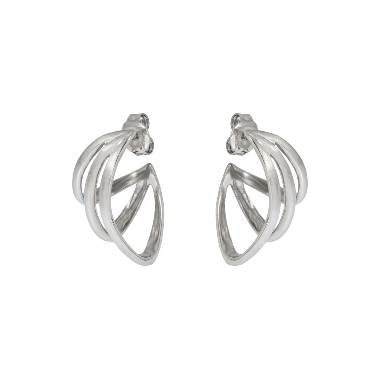 Schmuck Ohrringe Damen 925 Silber rhodiniert 1,9cm, 1 Paar günstig kaufen