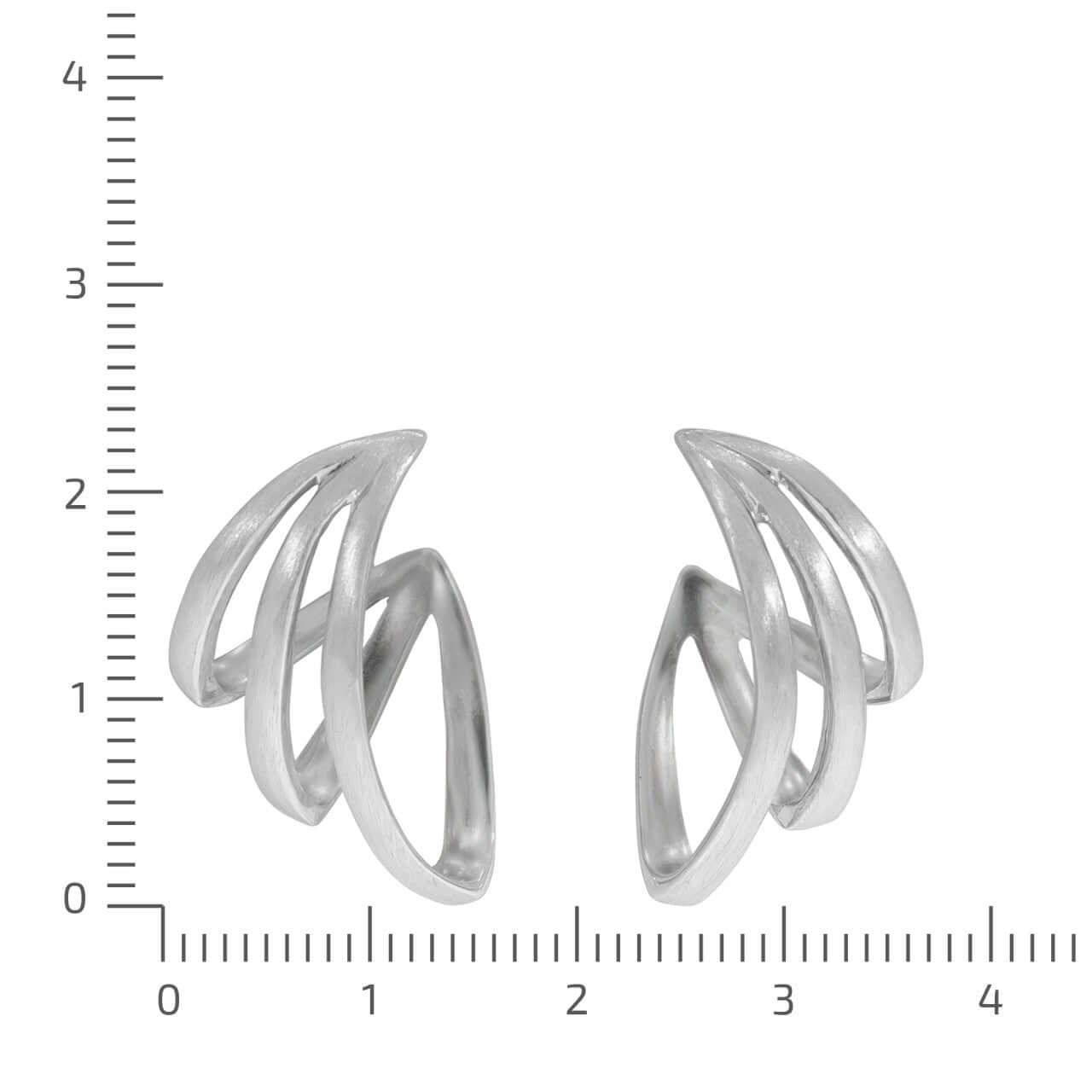 Schmuck Ohrringe Damen 925 Silber rhodiniert 1,9cm, 1 Paar günstig kaufen
