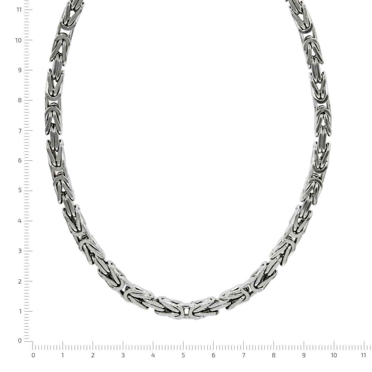 Schmuck Collier Unisex Königskette 925er Sterling Silber poliert günstig kaufen