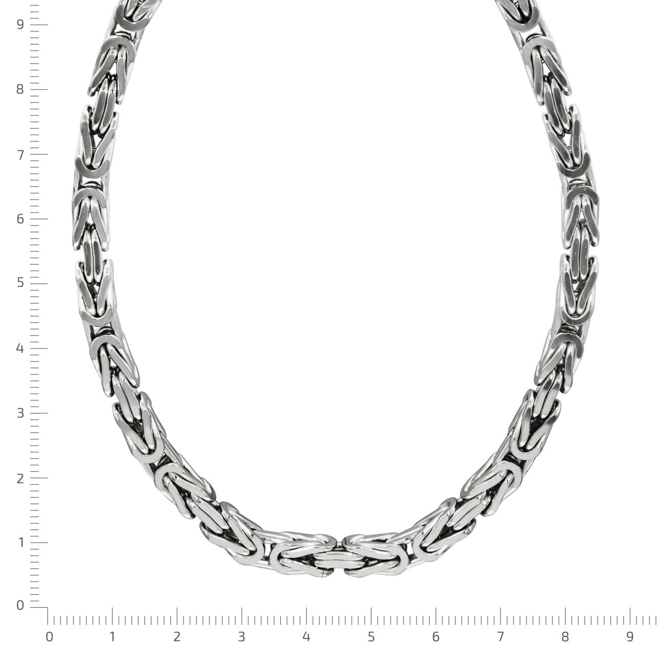 Schmuck Collier Unisex Königskette 925er Sterling Silber poliert günstig kaufen