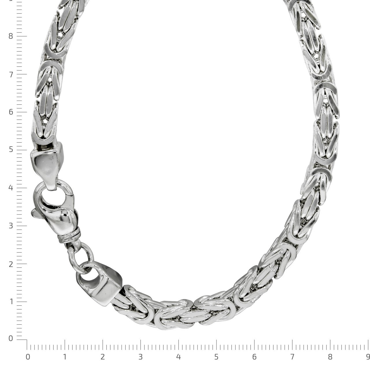 Schmuck Collier Unisex Königskette 925er Sterling Silber poliert günstig kaufen