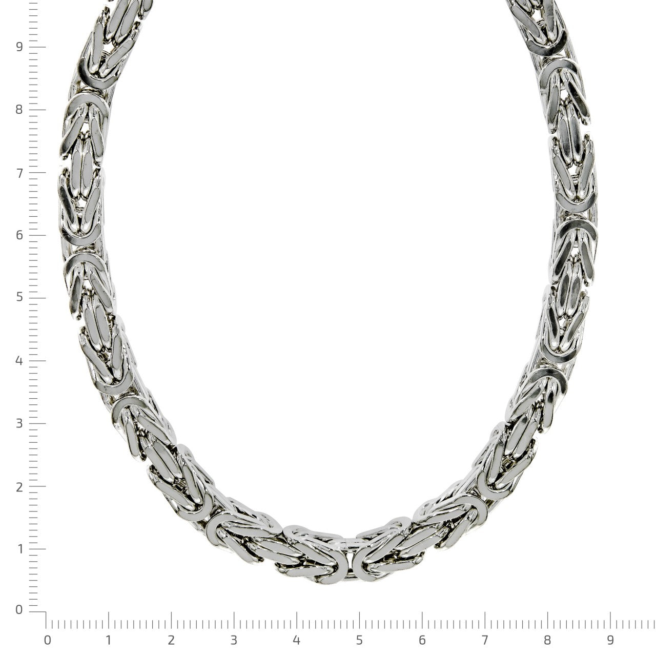 Schmuck Collier Unisex Königskette 925er Sterling Silber poliert günstig kaufen