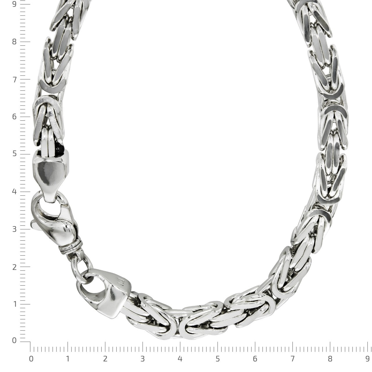 Schmuck Collier Unisex Königskette 925er Sterling Silber poliert günstig kaufen