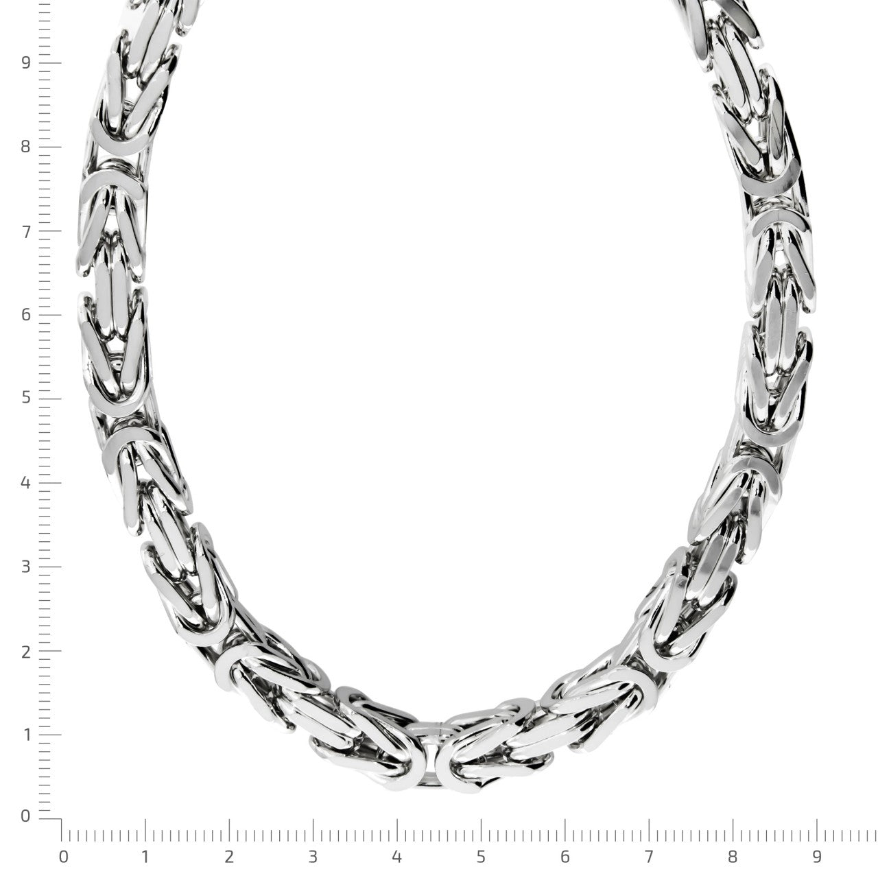 Schmuck Collier Unisex Königskette 925er Sterling Silber poliert günstig kaufen
