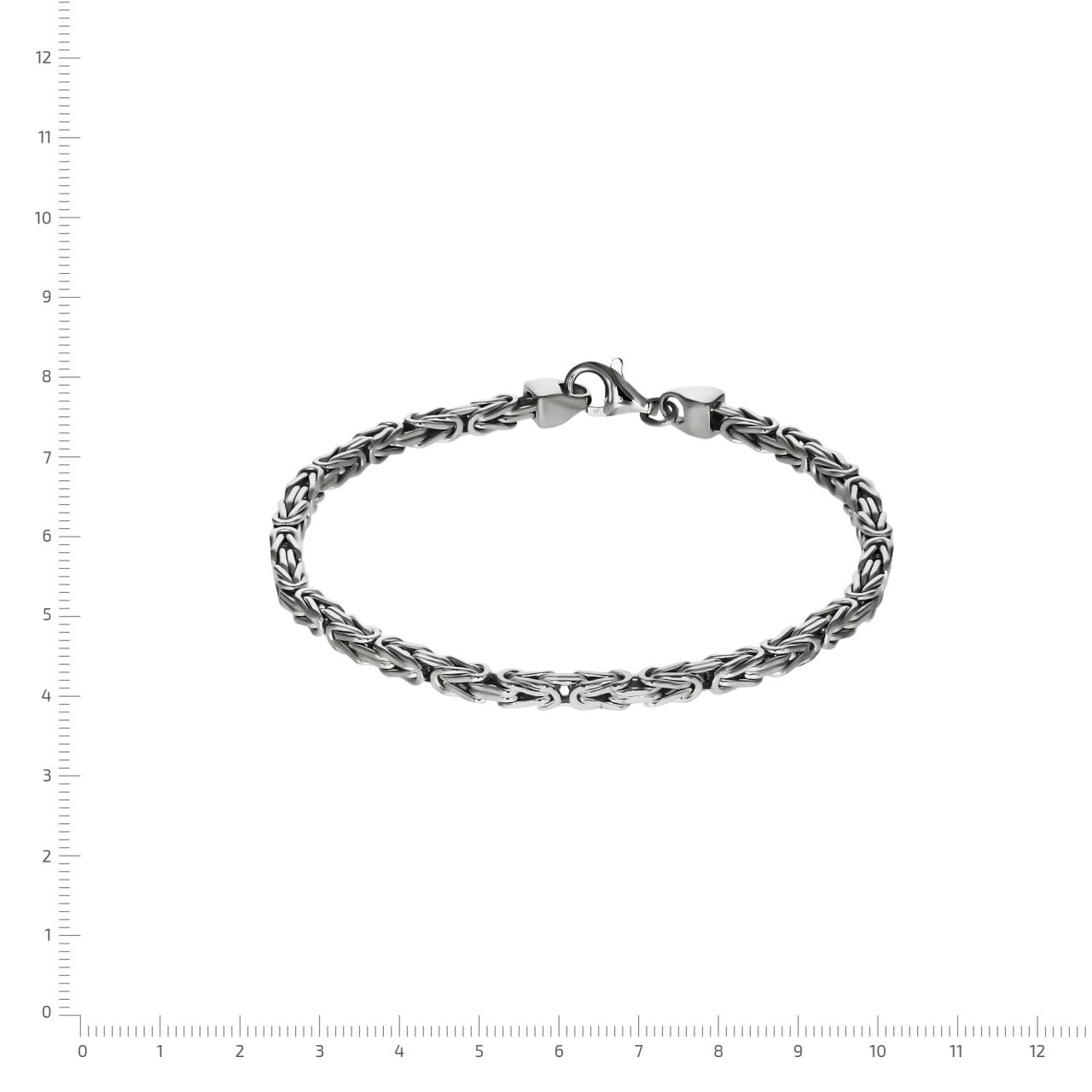Schmuck Armband Unisex Königskette 925er Sterling Silber poliert günstig kaufen