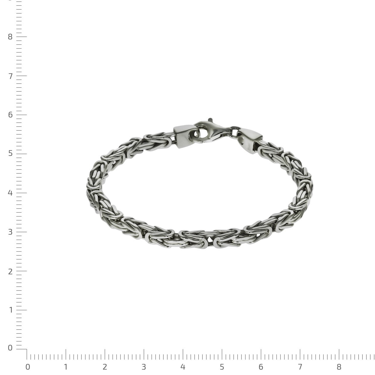 Schmuck Armband Unisex Königskette 925er Sterling Silber poliert günstig kaufen