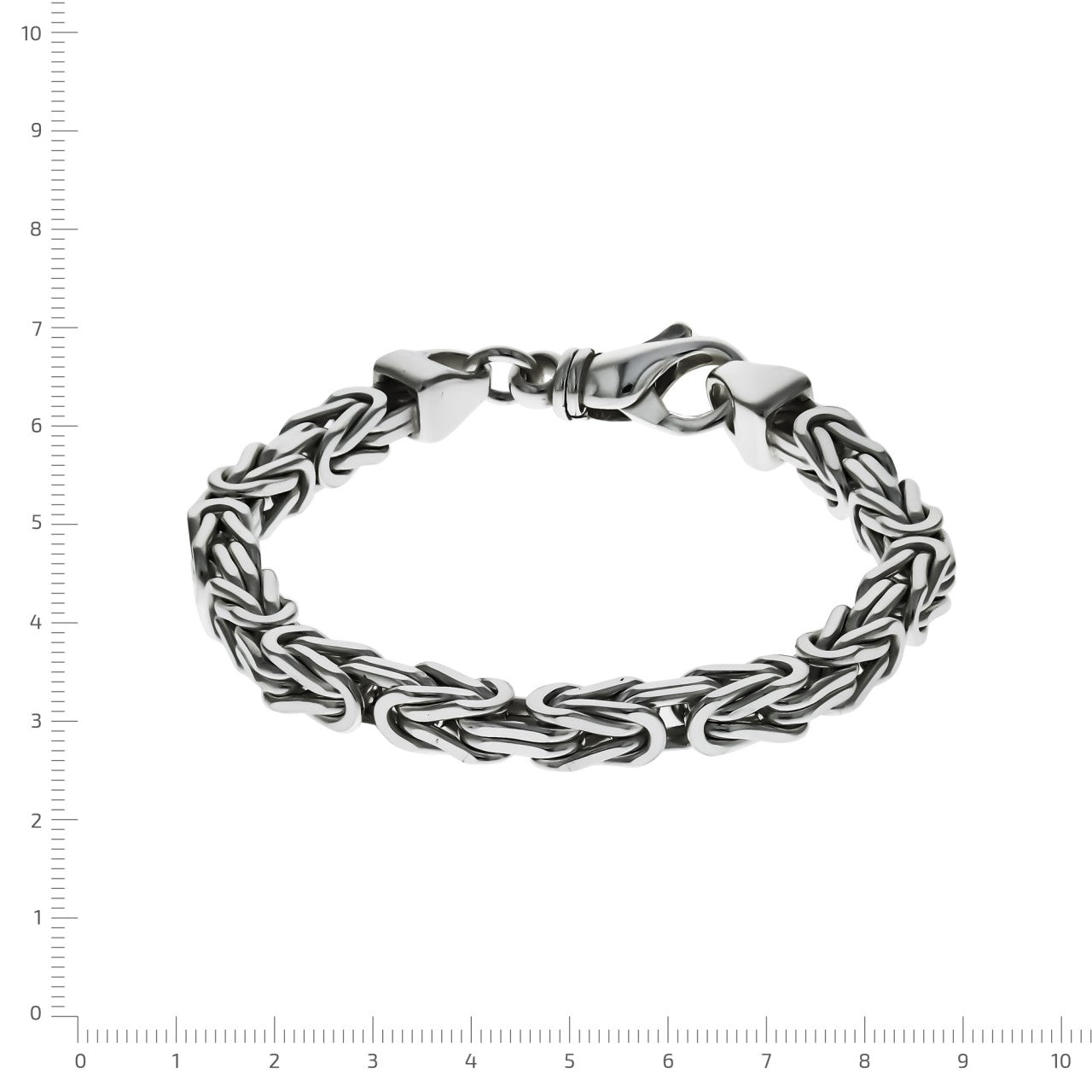 Schmuck Armband Unisex Königskette 925er Sterling Silber poliert günstig kaufen