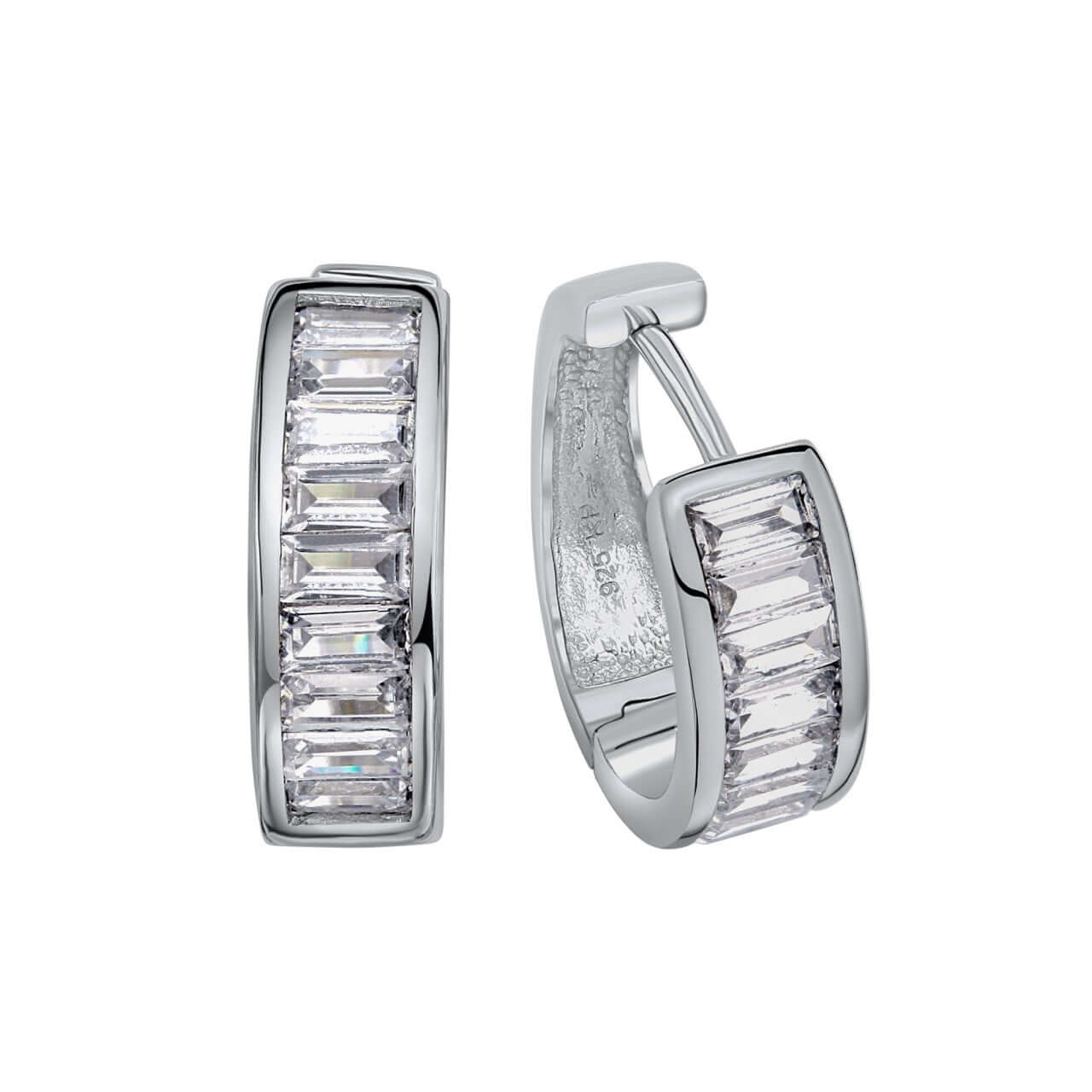 Schmuck Creolen Ohrringe Damen 925 Silber rhodiniert 1,6cm, 1 Paar günstig kaufen