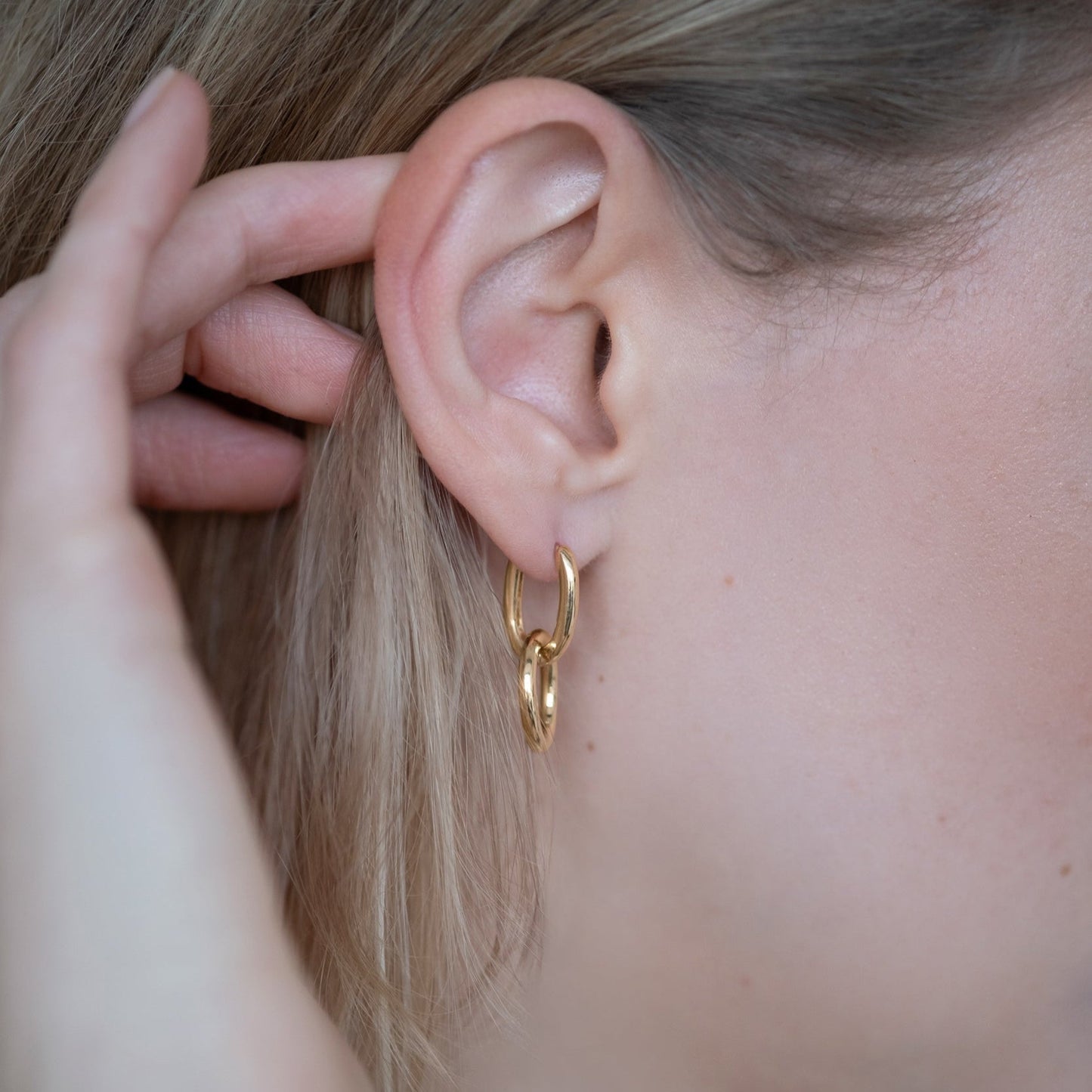 Creole Evig - 18K Gold Vermeil