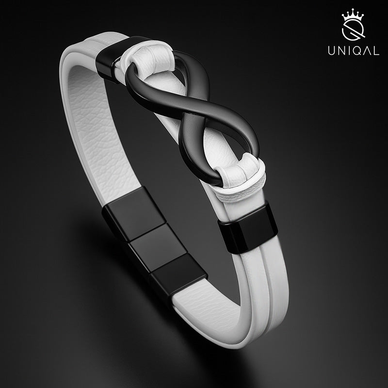 Armband INFINITY WHITE