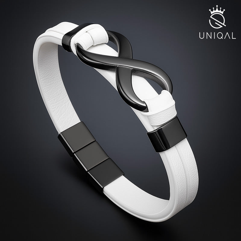 Armband INFINITY WHITE