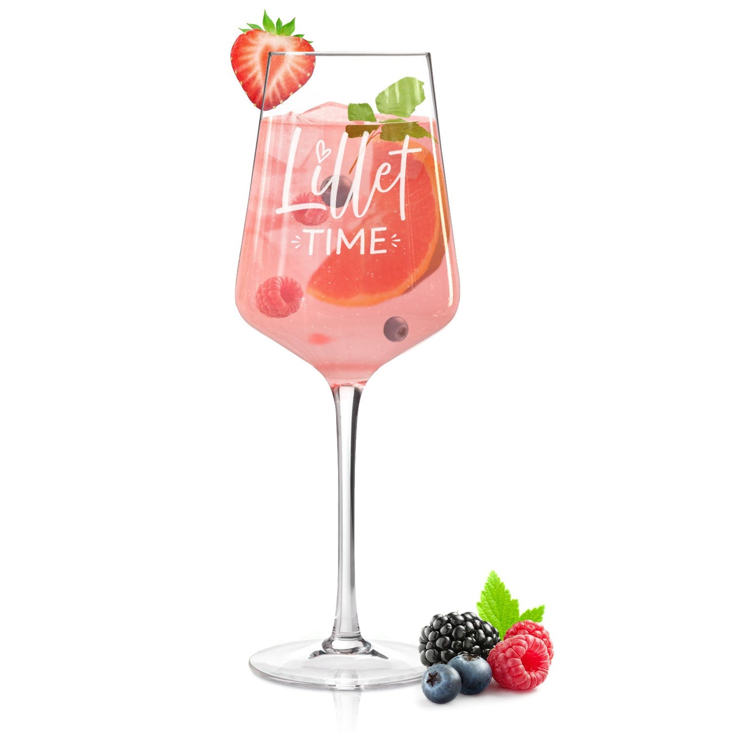 Leonardo Weinglas mit Gravur - "Lillet Time"