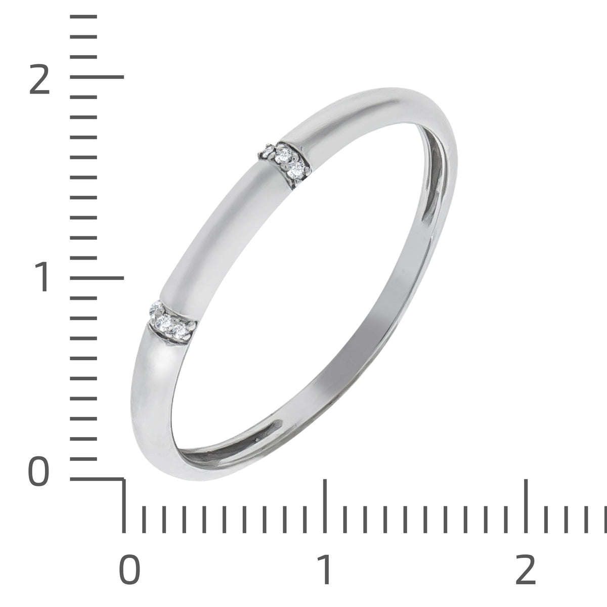 Ring 375/- Gold Diamant 0,020ct