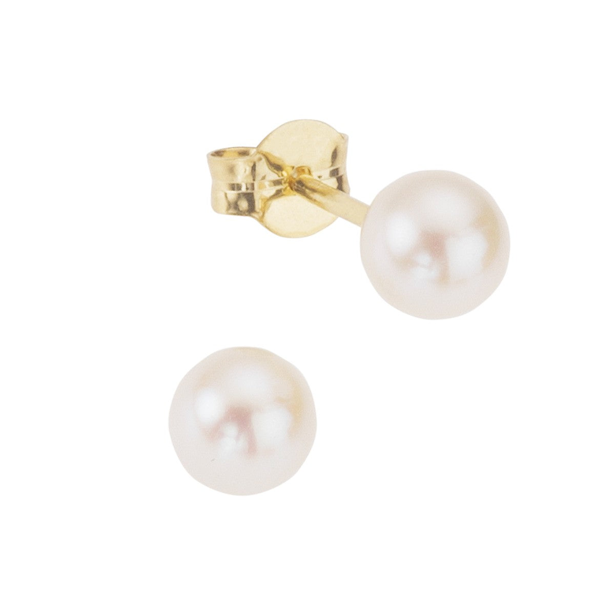 Schmuck Ohrstecker Damen 585er Gelbgold SWZP 5,5mm, 1 Paar günstig kaufen