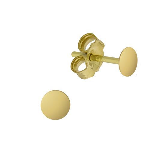 Vivance - Damen Ohrstecker 333/- Gelbgold glanz rund