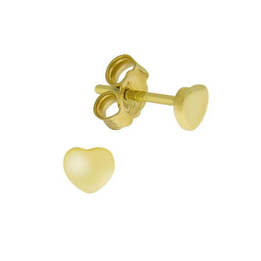 Vivance - Damen Ohrstecker 333/- Gelbgold glanz Herz