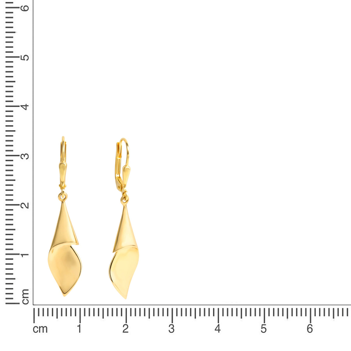 Ohrhänger 333/- Gold 3,8cm