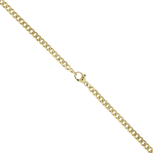 Schmuck Collier Goldkette Damen 333er Gelbgold Panzerkette günstig kaufen