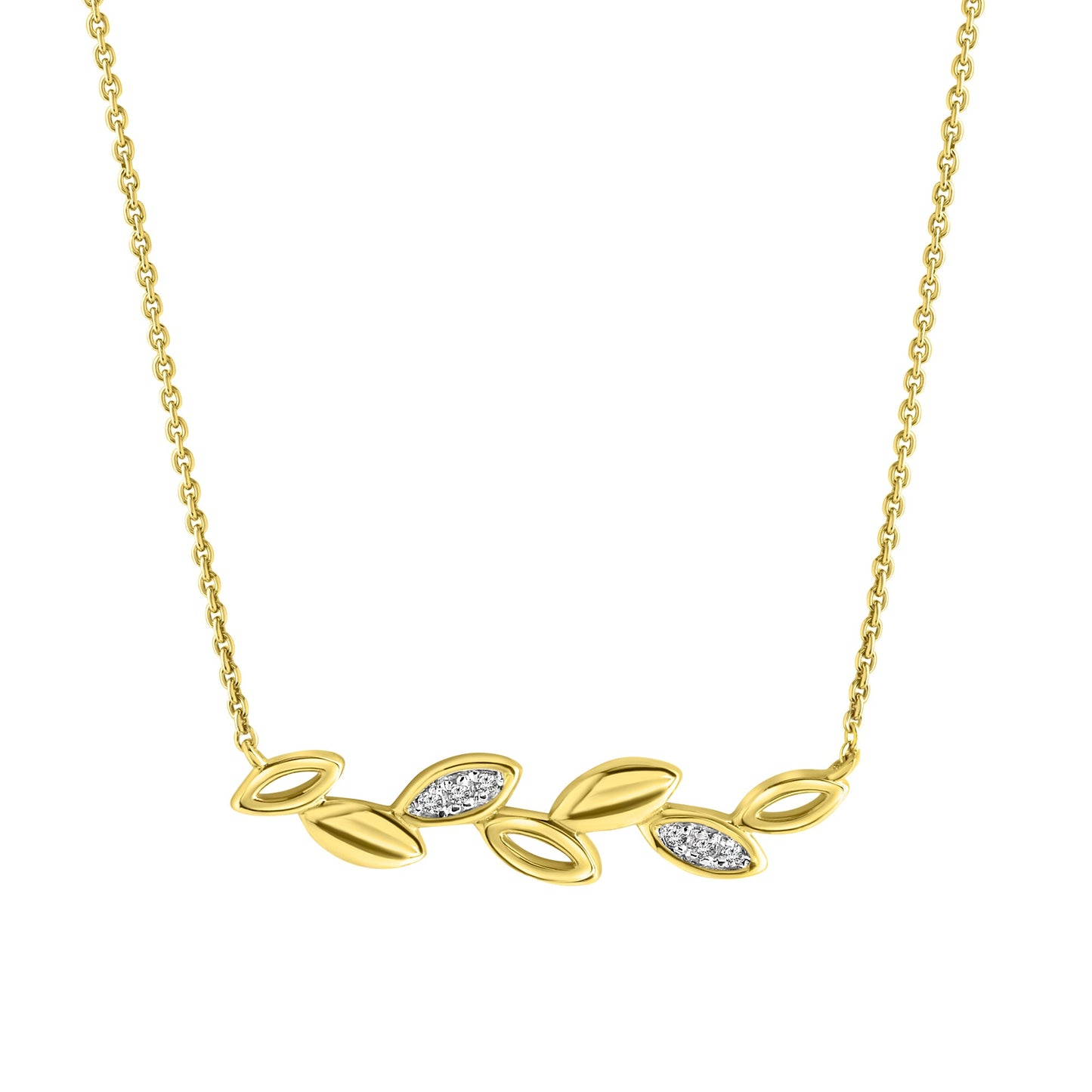 Halskette Ankerkette 375/- Gold rhodiniert (teil) 45cm Zirkonia