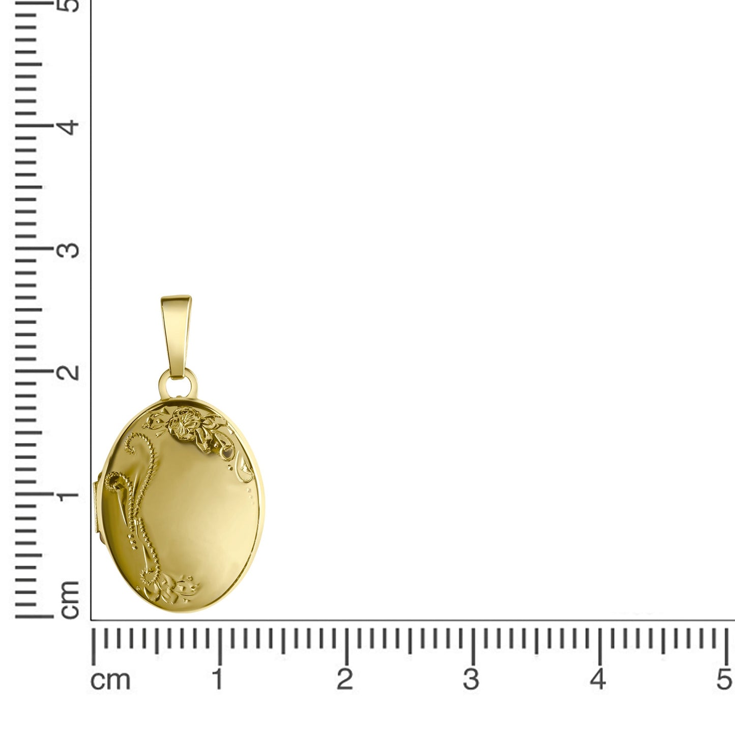 Anhänger 375/- Gold Gelbgold 3,1cm