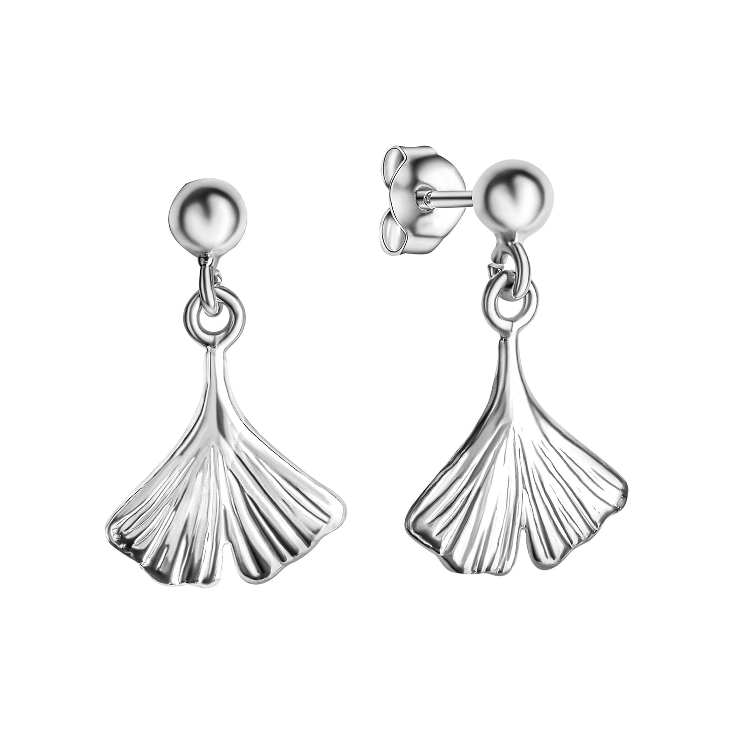 Ohrhänger 925/- Sterling Silber weiss 2,0cm