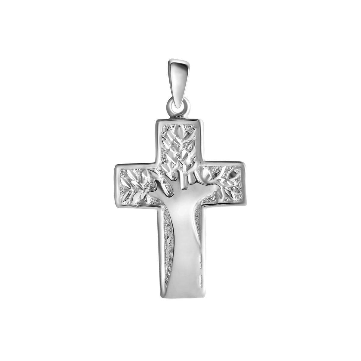 Anhänger 925/- Sterling Silber weiss 2,9cm