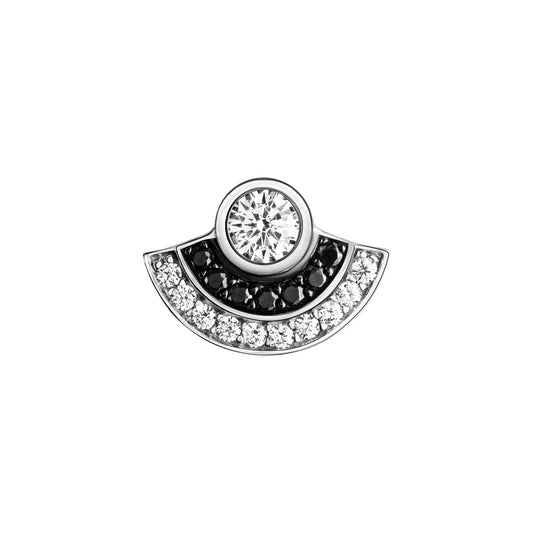 Anhänger aus 925/- Sterling Silber rhodiniert mit Zirkonia