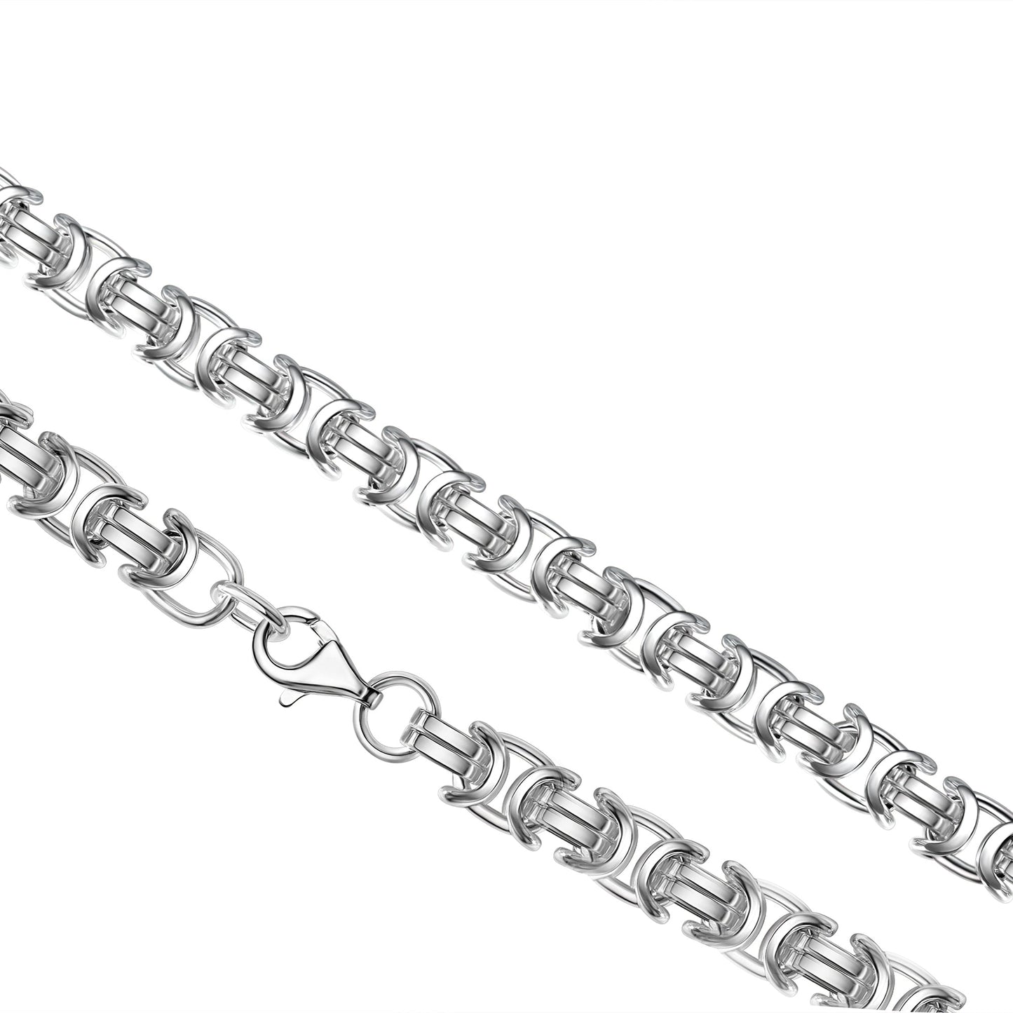 Armband Etruskerarmband 925/- Sterling Silber versilbert 23cm