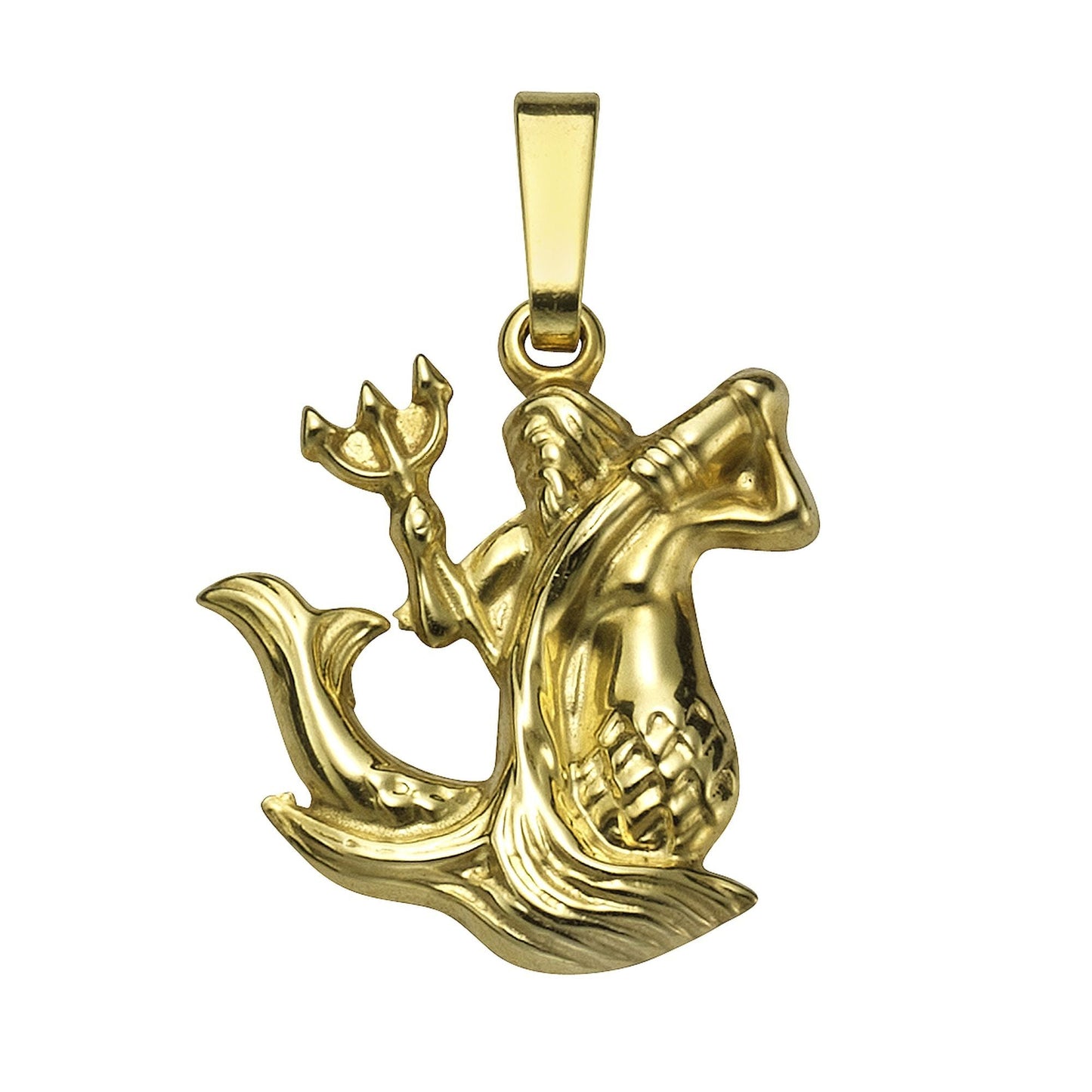 Anhänger Sternzeichen Wassermann 585/- Gold 1,8cm
