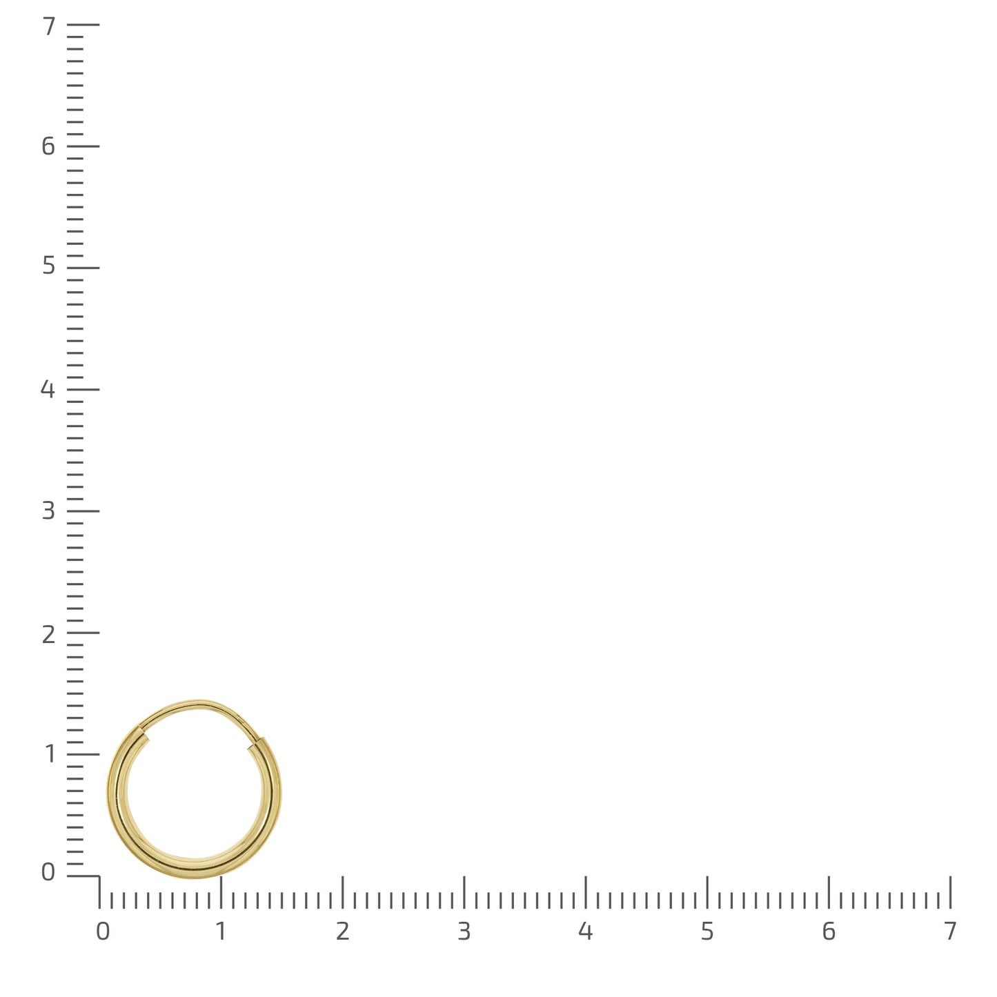 Creolen 585/- Gold 1,3cm
