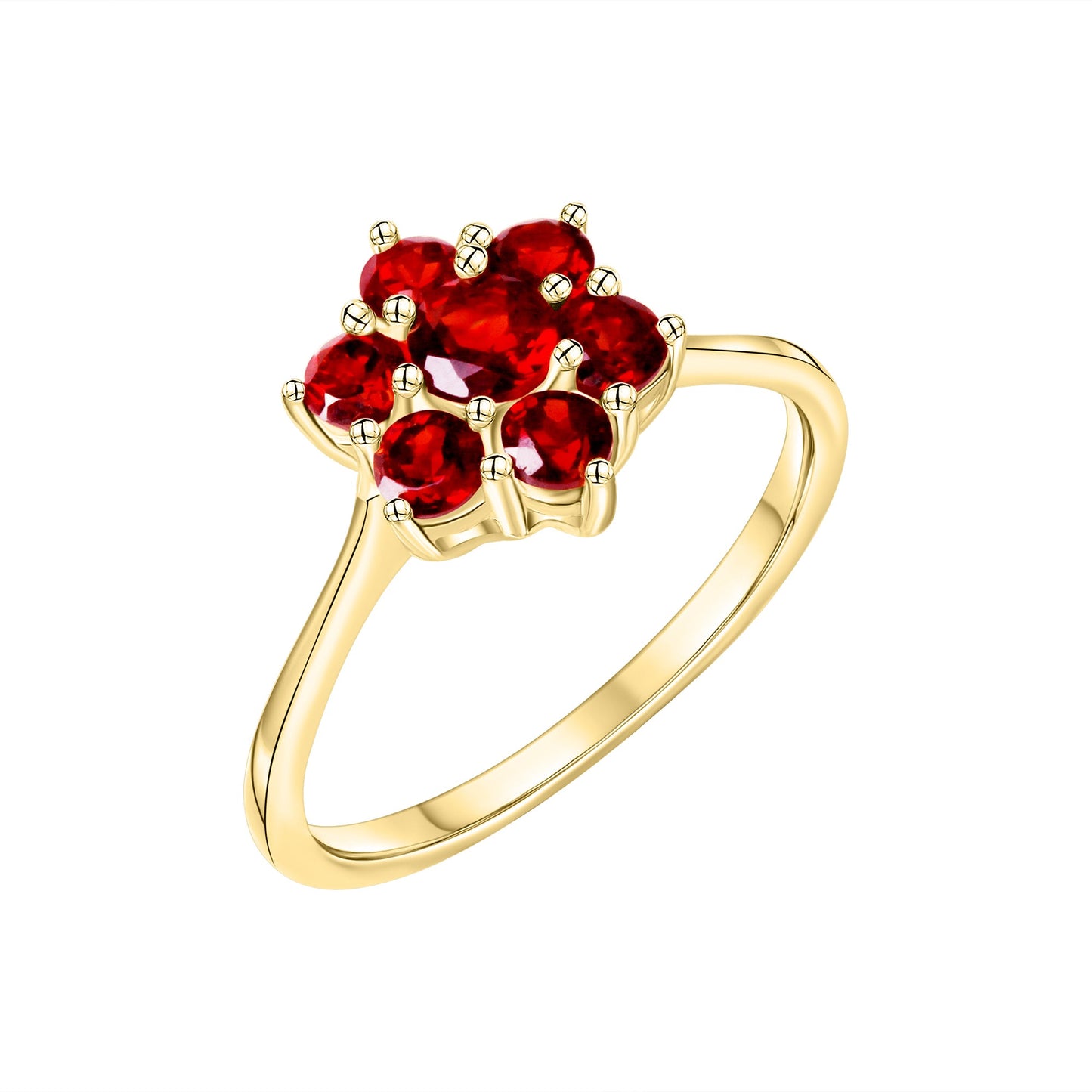 Ring 333/- Gold Granat