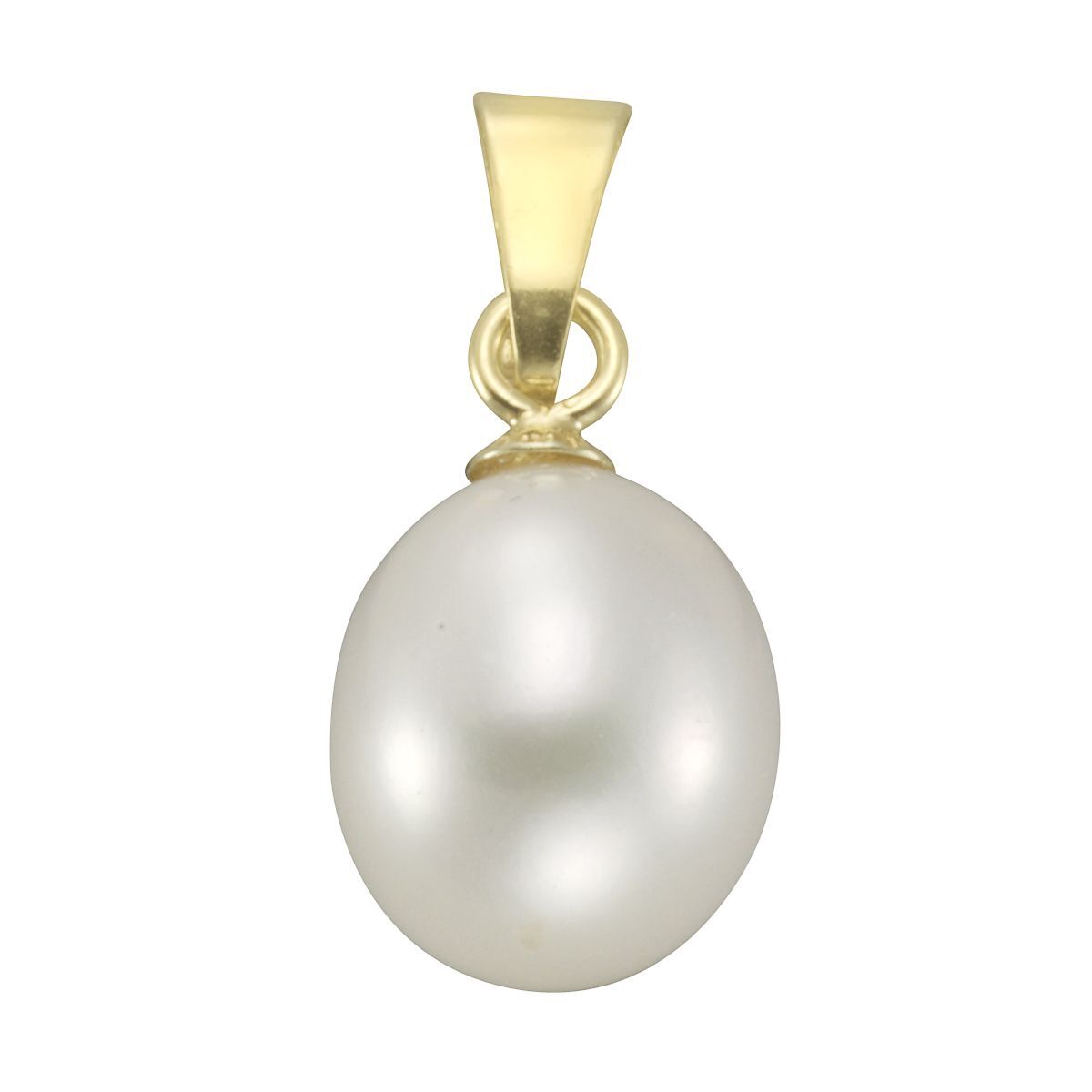 Anhänger 375/- Gold 1,8cm Perle