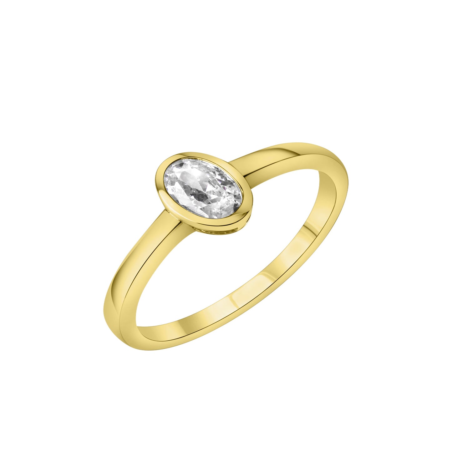 Ring 375/- Gold Zirkonia
