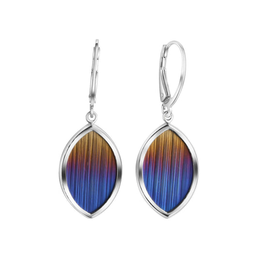 Schmuck Ohrhänger Ohrringe 925er Sterling Silber rhodiniert mit Titan 4,0cm, 1 Paar günstig kaufen