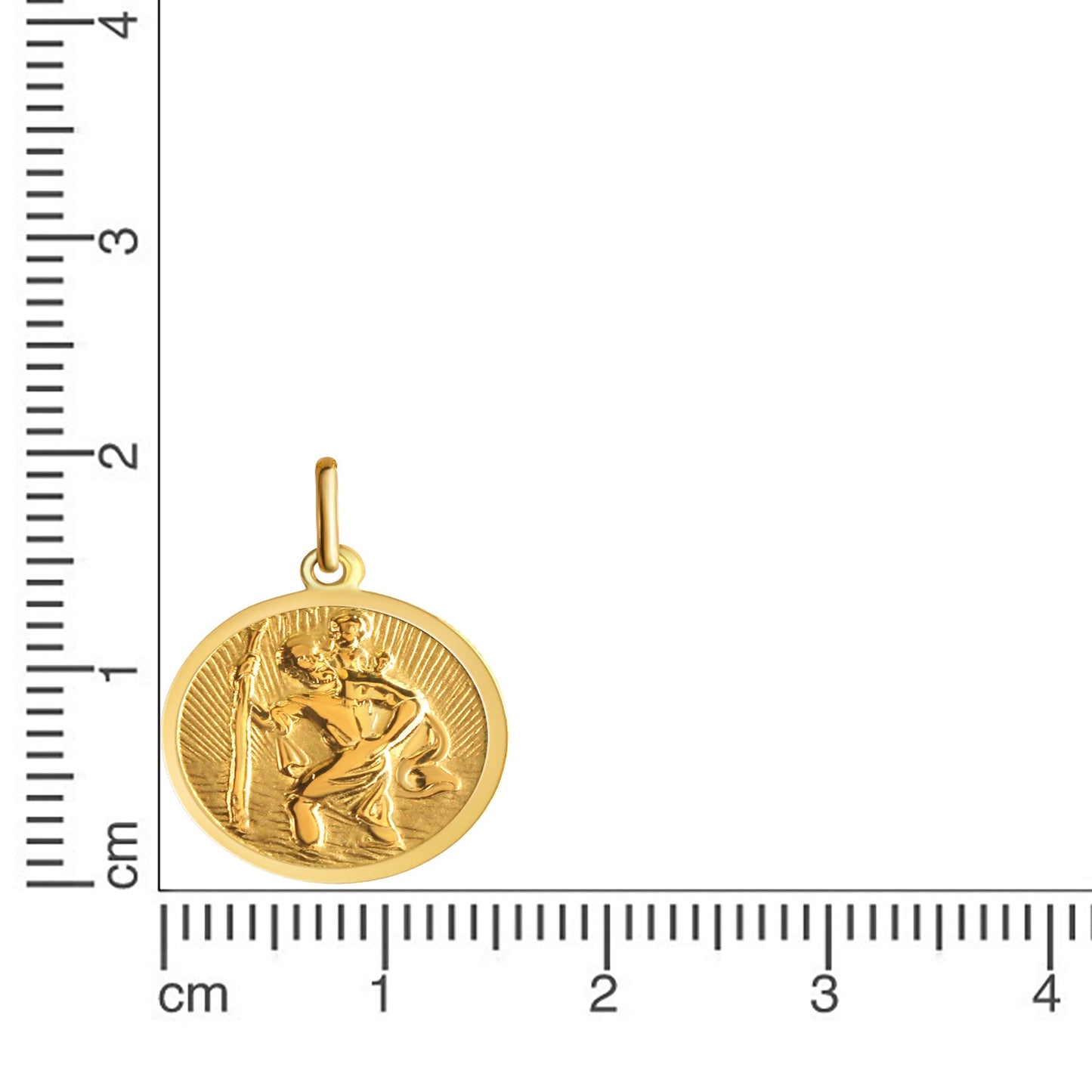 Anhänger 333/- Gold 2,0cm