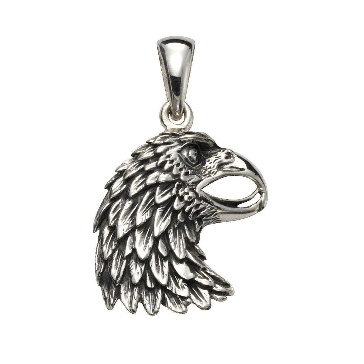 Anhänger 925/- Sterling Silber oxydiert 3,5cm