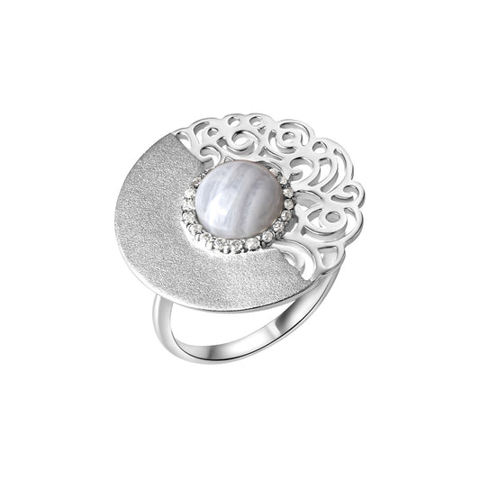 Ring Damen 925er Sterling Silber rhodiniert