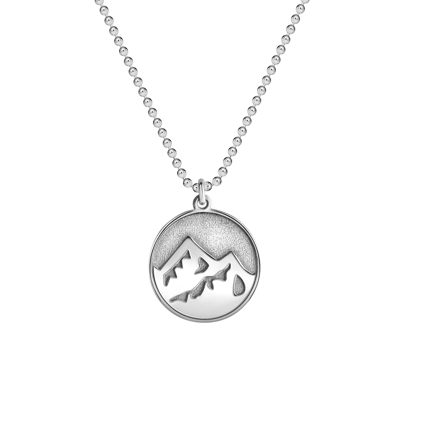 Collier Ankerkette 925/- Sterling Silber rhodiniert 45,0cm
