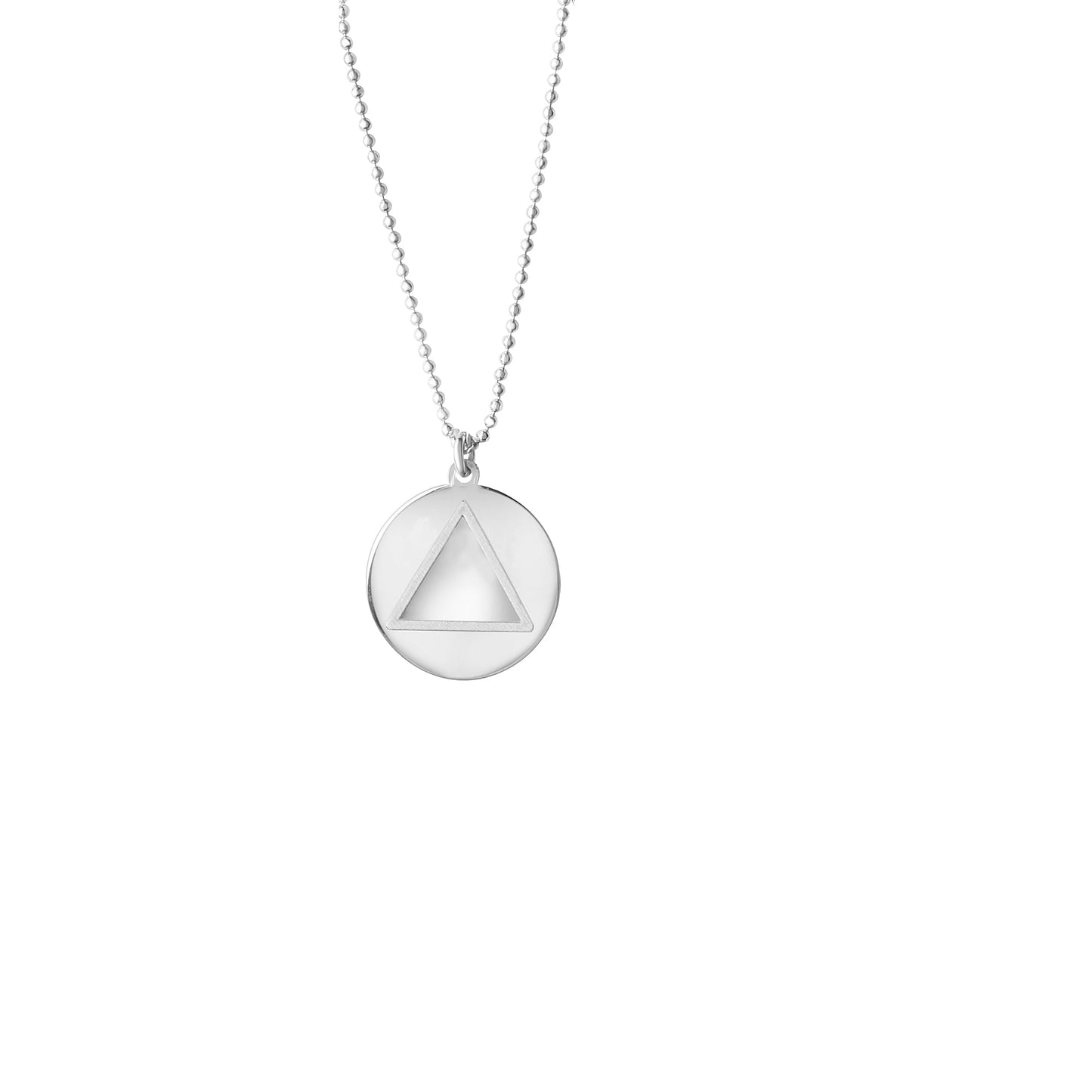 Collier Ankerkette 925/- Sterling Silber rhodiniert 45,0cm