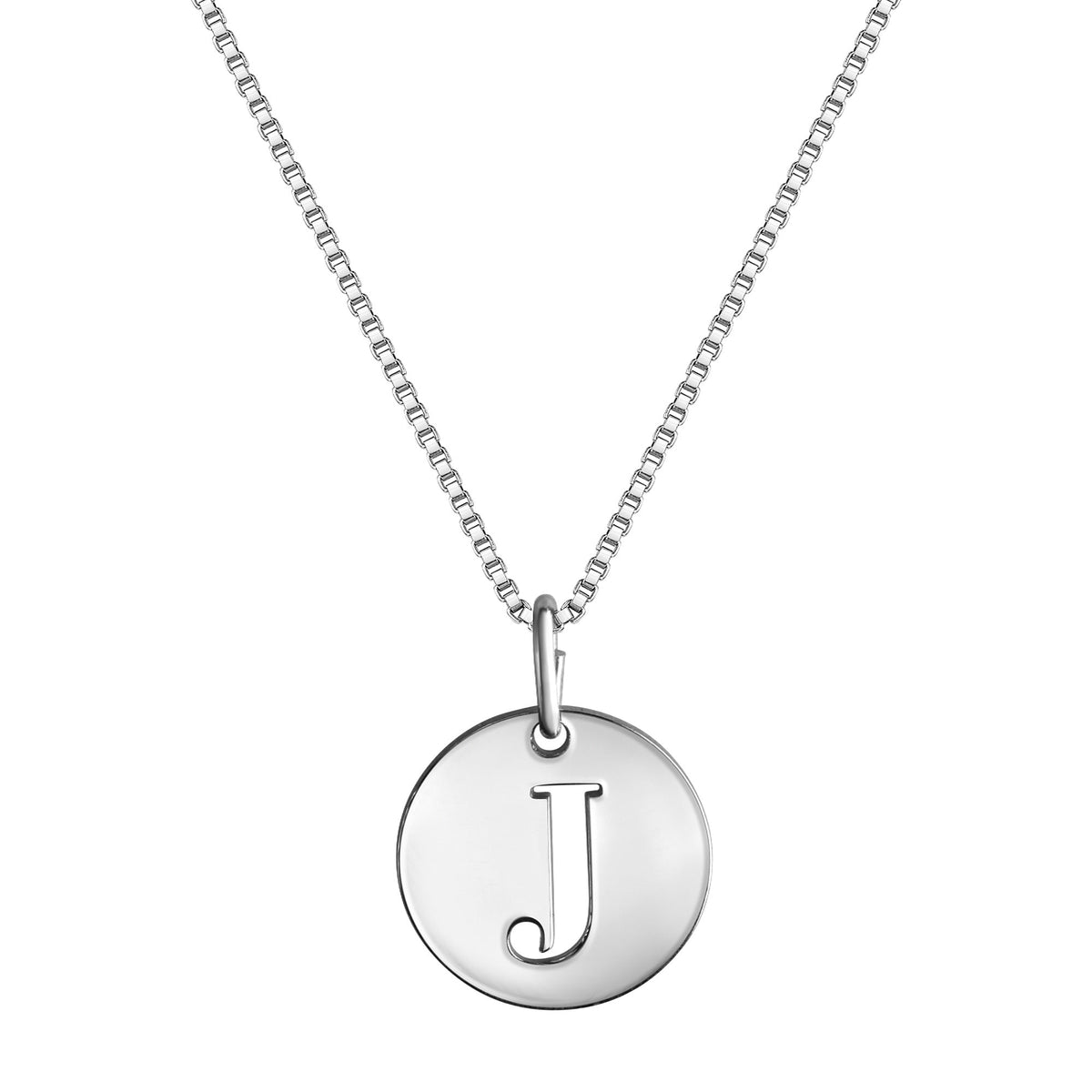 Anhänger mit Kette Venezianerkette 925/- Sterling Silber rhodiniert 45,0cm