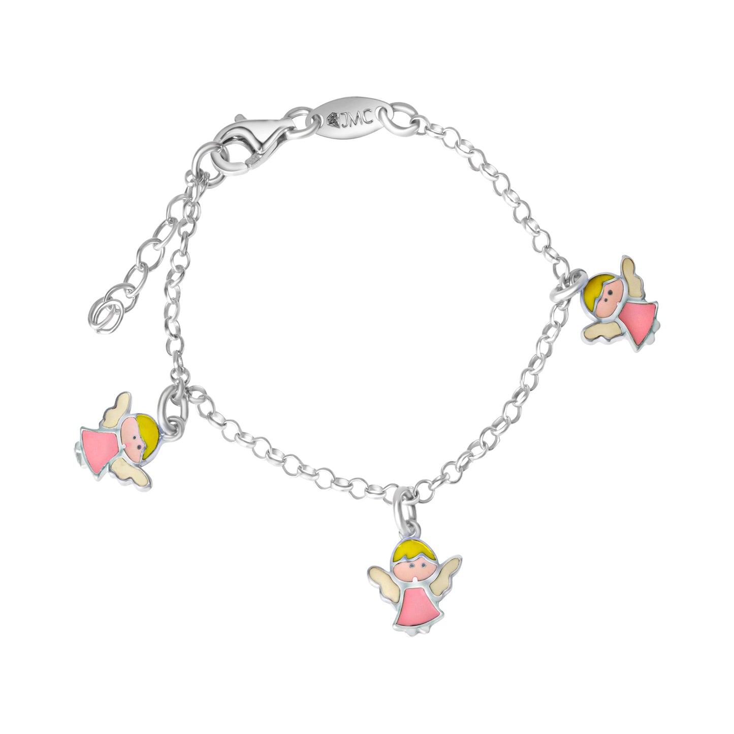 Armband Erbskette 925/- Sterling Silber rhodiniert 14,0cm